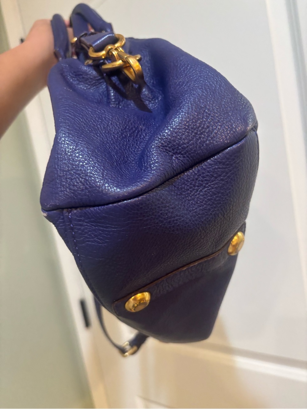 Marc by Marc Jacobs Aiden bag in purple - Picture 7 of 13